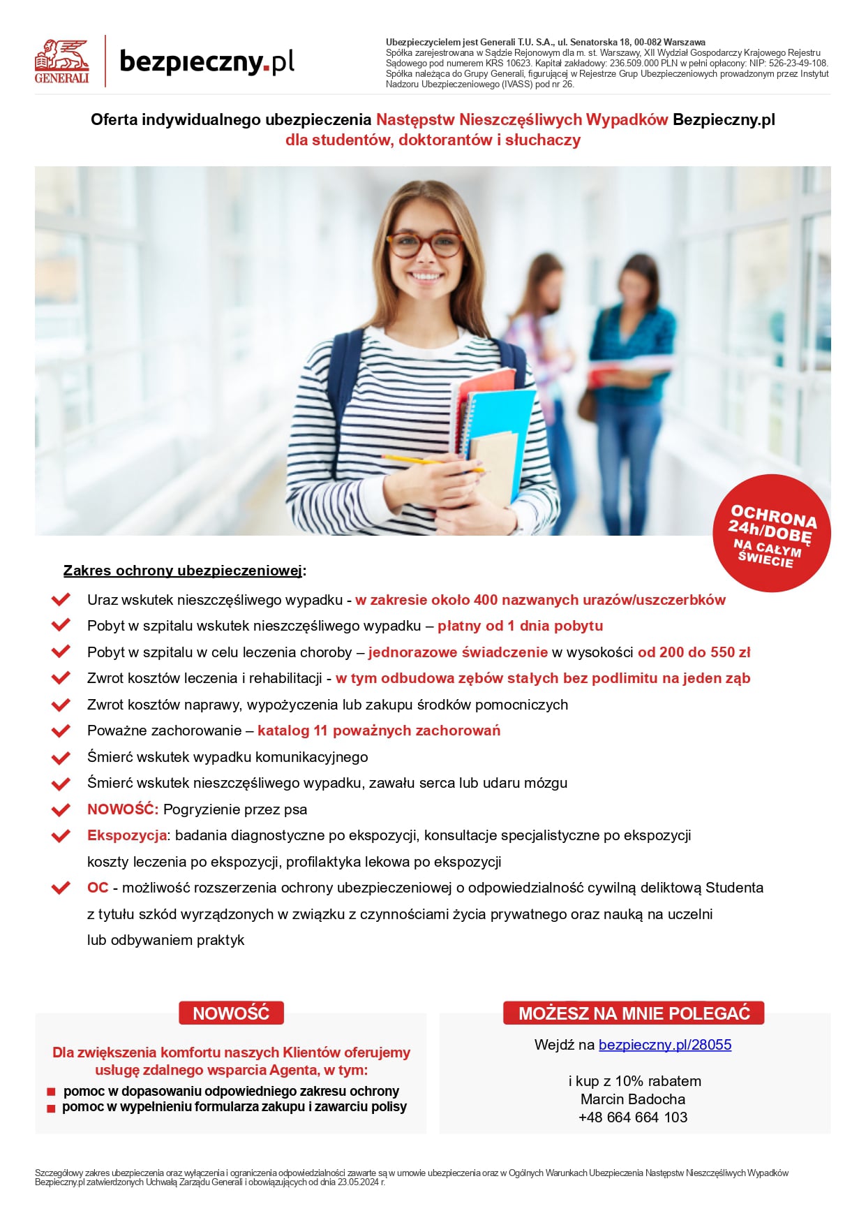 Oferta dla studentów